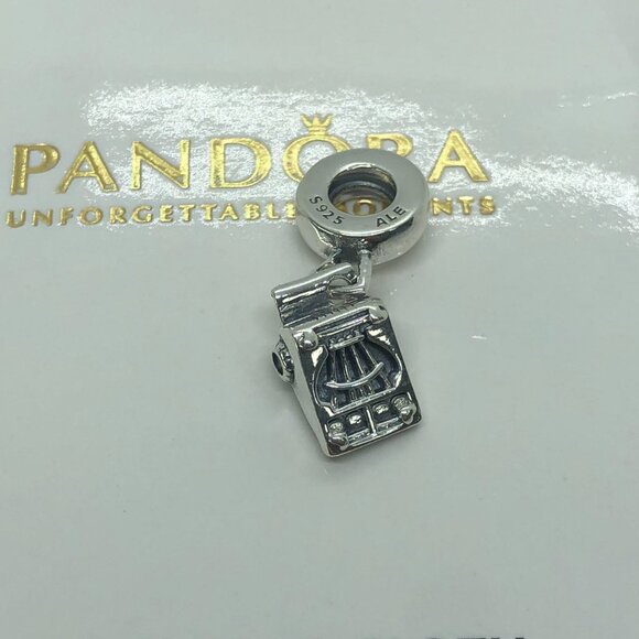 🌞📖Pandora Typewriter Dangle Charm - Picture 2 of 3